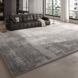 FANLILAI | Durable Washable Luxurious Grey Carpet