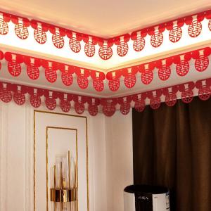 Wedding Room Decoration Ceiling Decorations Joy Letter Streamers Curtain