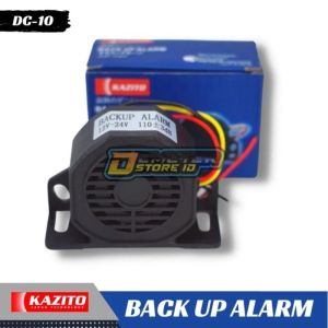 Alarm Mobil Mundur Reverse Sounds Dual Tone Backup Alaram 105dB 12-24 Volt