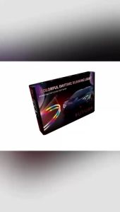 Lampu LED DRL Alis Flexibel WRGB APP Bluetooth 60cm Welcome + RGB Matrix Mobil Motor Truk Sein Running 12V-24V 12 Volt 24 Volt