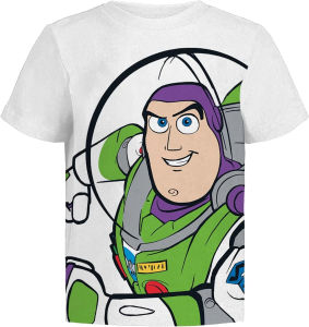52TOYS | 2026 New Summer Kids Toddler Boys Toy Story Woody Buzz Lightyear Rex Big Graphic Short Sleeve T Shirt Casual Tee