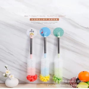 AT.Homemart  AT.Homemart แปรงทำความสะอาดขวดนม อุปกรณ์ล้างขวดนม ขนไนล่อน/ฟองน้ำ (เซ็ตสุดคุ้ม)