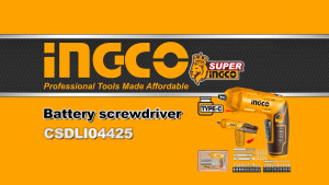 INGCO 4V 4N.m Cordless screwdriver CSDLI04425