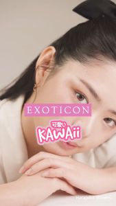 Softlens Normal X2 KAWAII Diameter 14.5mm by EXOTICON Gratis Tempat Soflens