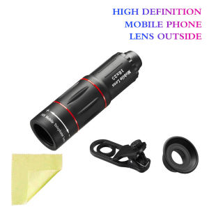 Universal Phone Camera Lens Kit 18X 28X Zoom HD Telephoto Wide Angle Macro Fisheye Mobile Phone Lens⚡PH deliveryIn stock⚡