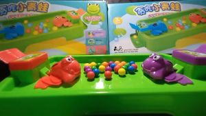 Bộ Ếch Ăn Bi Vui Nhộn Dành Cho Bé Game Bấm Nút Ăn Bóng Đồ Chơi Gia Đình Giải Trí  01004