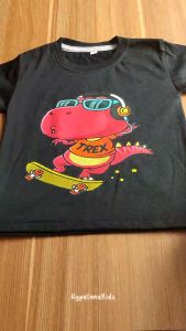 Baju Kaos Distro Anak Laki Laki Karakter Dinosaurus Keren Import 1 - 10 Tahun - Hypelane Kids - DTF