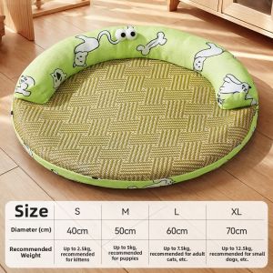 All Seasons Double Layered Washable Cooling Pet Bed