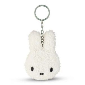 Kawaii Miffy Cute Head Shaped Doll Bag Small Pendant Accessory Keychain Decoration Gift Toy for Girl