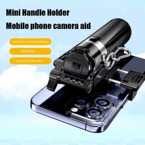 P15 MIni Selfie Stick Extendable Phone Grip Tripod with Remote ControlPhone Grip Shooting for Vlogging Video