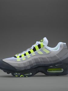 New Max95 Mens Shoes Retro Running Shoes Thick Bottom Mesh Air Cushion Heightening Shock Absorption Versatile Casual Sports Shoes