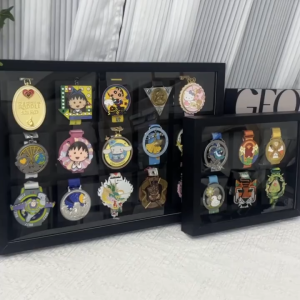 Marathon Medal Display Rack/Wall Hanging Medal Storage Photo Frame/Dustproof Explosion-Proof Medal Storage Collection