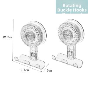 DIHUANTUO | Strong High Load Bearing Suction Hook Wall Mount No Drilling