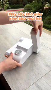 Máy sấy giày đa năng khử trùng thông minh bằng tia cực tím UV khử mùi giày tất găng tay công suất 180W