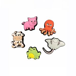 Little Red Book Recommendation Crocs Carluo Chi Zhibi Star Accessories Hole Shoes Flower Cartoon Cute Animal 7-Piece Set