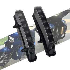 Mactions | Motorcycle Fog LED Lights Fairing Lowers Light For Harley Touring FLHXSE FLTRXSE 23-Up Road Street Glide 24-Up FLHXU Turn Signal