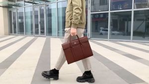 Túi Da Xách Laptop.Cặp Da Công Sở 8009 Cao Cấp