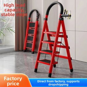 Folding Multi-purpose Telescopic Step Ladder 4 Steps