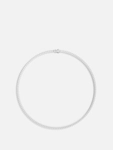 White Tennis Necklace