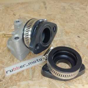 Adaptor sambungan karet intek Mio Robahan pasang di Karbu supra/karisma/grand