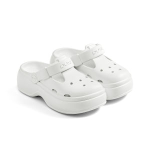 PUXI | Thick Sole Mary Jane Clog Shoes