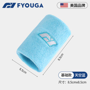 FYOUGA Fitness Wristband Mens Sweat Absorbent Basketball Badminton Gym Special Sports Bracelet Injury Protection Wrap