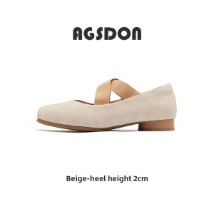 Agsdon | Ballet Flat Pointed Toe Ladies Shoes