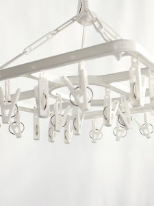 Japanese Style Socks Panties Drying Clip Hanger Multi-Purpose Clip Balcony Clothes Rack Clip Type