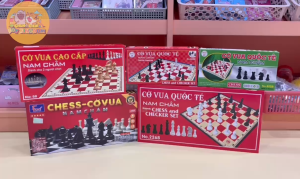Cờ Vua Và Cờ Tướng Trò Chơi Trí Tuệ Gấp Gọn Cho Bé Người Lớn Bàn Cờ  Cao Cấp ! ChunChinToyKingDom
