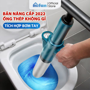 Súng Thông Tắc Cống Bồn Cầu Chậu Rửa Bát Bồn Tắm - Mẫu Mới 2023 MIFAN - Khí Nén AGT Cực Mạnh 8kg - Nhựa ABS Cao Cấp - Thông Ngay Tắc Do Vật Cứng Đất Cát