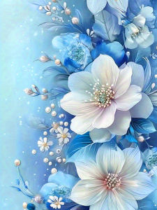 Huacan New Arrivals 2026 Diamond Painting Flower Diamond Embroidery Complete Kit Craft Kit