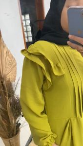 Desain Gaya Modern: ELzeeva-Niami Dress Crinkle Airflow / Gamis Modern 2023