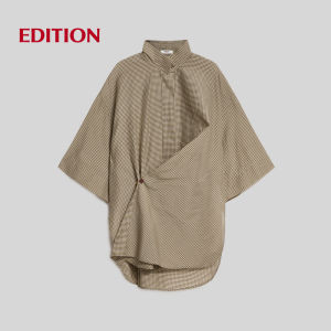 edition | Deconstructed Wrap Retro Check Shirt