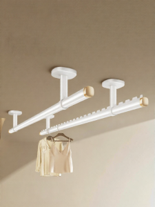 BIREN | Wall Mounted Aluminum Clothes Rack