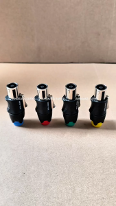 JACK SPIKON NEWTIDE NT-4FCM ORIGINAL/ JACK SPIKON MALE NEWTIDE NT-4CM UJUNG METAL KONEKTOR AUDIO