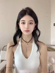 (สินค้าส่งจากไทย) แฮร์พีช วิกผมปลอม กิ๊ฟติดผม ผมลอนธรรมชาติ สีผมทูโทน ไฮไลท์สีผมสีเทาความยาว 50cm. (พร้อมส่งในไทย)