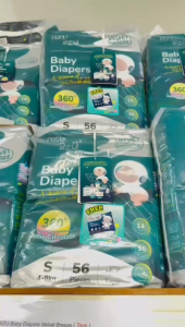 BZU BZU Velvet Breeze Baby Diapers Tape/Pants
