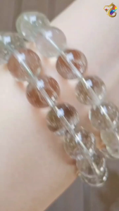 Collection Grade Smoky Lemurian Quartz Bracelet