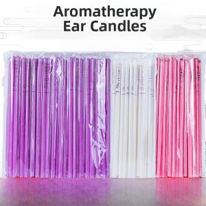 Aromatherapy Ear Candle Stick 100 Pieces Direct Sale for Home Use Beauty Salon Professional Ear Therapy Non-Bit Ear Wax Detox