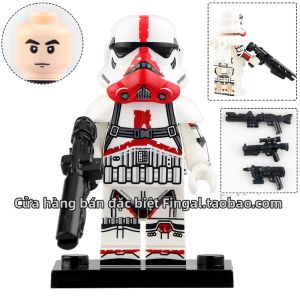 Đồ Chơi Xây Dựng Chiến Binh Clone và Mandalorian Star Wars