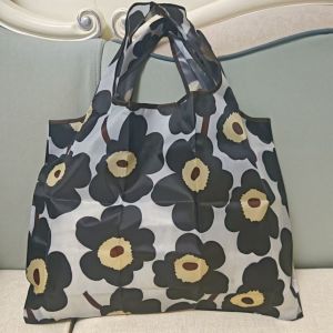 กระเป๋าผ้า Oxford ขนาดใหญ่ กระเป๋าใส่ของแบบพับได้ กระเป๋าใส่ของแบบพกพา กระเป๋าใส่ของสำหรับเดินทาง กระเป๋าใส่ของแบบทนทาน