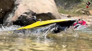 WLtoys WL917 Mini RC Jet Boat 2.4G Electric High Speed Racing Boat with Water Jet Thruster Remote Control Water Toy for Boys