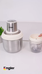 Máy xay thịt đa năng ENGLER EGL5116A 2 cối dung tích 2L&0.6L công suất 500w xay thịt nhanh tiện lợi