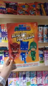 PJ Masks Ready For Action Coloring and Activity Book Ages 3+