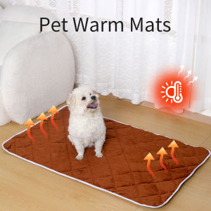 BIAI New Heating Pad Mat for Pets Dog Winter Warming Pad Breathable Cat Mat Washable Pet Diaper Pad High Absorbent Pet Mat