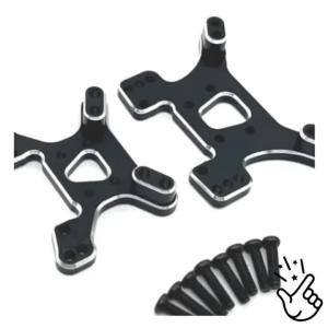 Kurungan penggantungan belakang depan untuk WLtoys Rlaarlo 1/14 1/12 OP Metal Upgrade Parts Kit Rc Model Crawler kereta lori Buggy Truggy