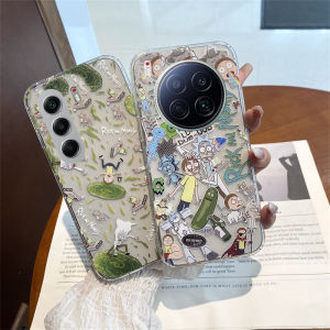 New Casing Tecno Camon 40 Pro Camon40 30 30S Pro Premier 4G 5G Ins Cute Cartoon Line Patterns Dinosaur Bear Rick Phone Case Ultra-thin Silicone Soft Cover 2025