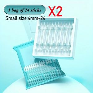 【Ship in 12H】Upgraded 48pcs Reusable Ear Wax Remover Tool with Strong Adhesion - Hypoallergenic 4/5mm Sticky Cotton Swabs for Safe Ear Cleaning