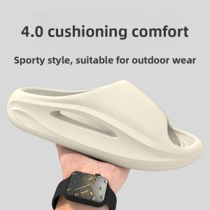 MONLEYTA | Mens Summer Home Indoor Anti-Slip Odor-Resistant Thick Bottom Slip-On Sports Slippers Comfortable EVA Material Casual Style