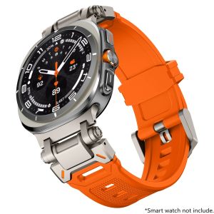 Rubber Strap for Samsung Galaxy 8 9 44 40mm 8Classic 46mm Luxury Sports Band for Galaxy Ultra 2025 2026 47mm Watchband Bracelet